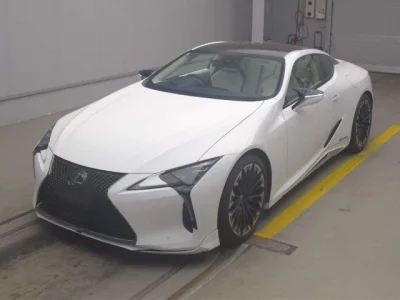 Lexus LC  с аукциона в Японии