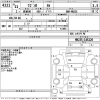 Suzuki WAGON R лот № 4221 оценка 3.5  с аукциона в Японии 2