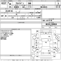 Suzuki ALTO LAPIN лот № 4227 оценка 3  с аукциона в Японии 2
