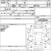 Daihatsu MIRA лот № 4220 оценка 3.5  с аукциона в Японии 2