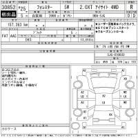 Subaru FORESTER лот № 30852 оценка R  с аукциона в Японии 11