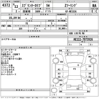 Toyota SPRINTER CARIB лот № 4372 оценка RA  с аукциона в Японии 2