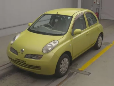 Nissan MARCH  с аукциона в Японии