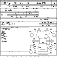 Daihatsu Atrai Wagon лот № 4229 оценка 3  с аукциона в Японии 2