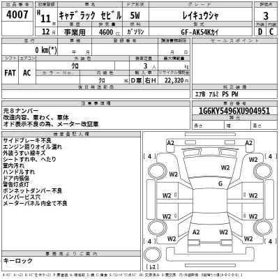 GM CADILLAC SEVILLE  с аукциона в Японии