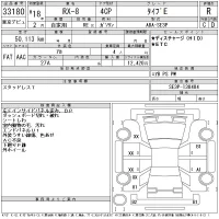 Mazda RX-8 лот № 33180 оценка R  с аукциона в Японии 10