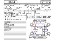 Nissan ROOX лот № 3564 оценка R  с аукциона в Японии 5
