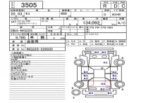 Nissan MOCO лот № 3505 оценка R  с аукциона в Японии 5