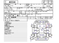 Nissan NOTE лот № 4034 оценка R  с аукциона в Японии 5