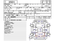 Nissan MOCO лот № 3501 оценка R  с аукциона в Японии 5