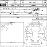 Mazda FLAIR WAGON лот № 821 оценка RA  с аукциона в Японии 11