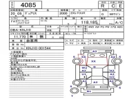 Nissan DUALIS лот № 4085 оценка R  с аукциона в Японии 5