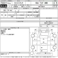 Suzuki CARRY TRUCK лот № 75027 оценка 3.5  с аукциона в Японии 11