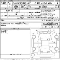 Mercedes-Benz AMG лот № 5019 оценка 5  с аукциона в Японии 2