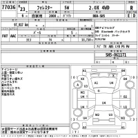 Subaru FORESTER лот № 77036 оценка R  с аукциона в Японии 1