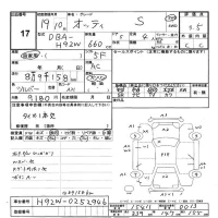 Nissan OTTI лот № 17 оценка 3.5  с аукциона в Японии 3