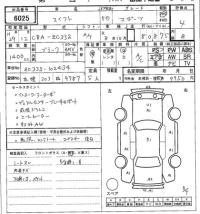 Suzuki SWIFT лот № 6025 оценка 4  с аукциона в Японии 6