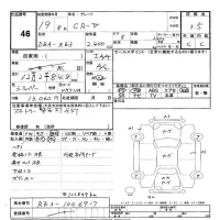 Honda CR-V лот № 46 оценка 3.5  с аукциона в Японии 3