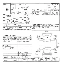 Daihatsu MOVE лот № 80 оценка R  с аукциона в Японии 3