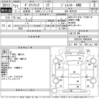 Toyota DYNA лот № 3013 оценка 3  с аукциона в Японии 11