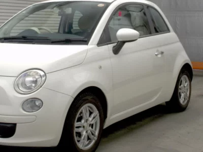 Fiat 500  с аукциона в Японии