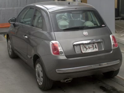 Fiat 500  с аукциона в Японии