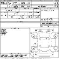 Peugeot 2008 лот № 75044 оценка 4.5  с аукциона в Японии 2