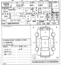 Subaru FORESTER лот № 6009 оценка 3.5  с аукциона в Японии 6