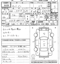 Subaru SAMBAR лот № 5123 оценка 3  с аукциона в Японии 7