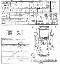 Nissan MARCH лот № 9024 оценка   с аукциона в Японии 7