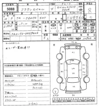 Toyota CROWN лот № 5088 оценка R  с аукциона в Японии 7