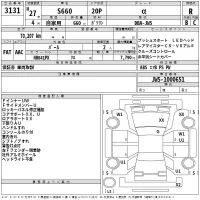 Honda S660 лот № 3131 оценка R  с аукциона в Японии 2