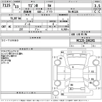 Suzuki WAGON R лот № 7125 оценка 3.5  с аукциона в Японии 2