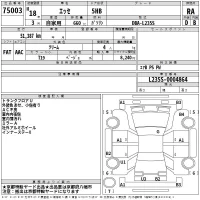 Daihatsu Esse лот № 75003 оценка RA  с аукциона в Японии 2