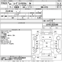 Daihatsu MOVE CONTE лот № 77023 оценка 3.5  с аукциона в Японии 2