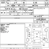 Daihatsu MOVE лот № 3217 оценка 3.5  с аукциона в Японии 2