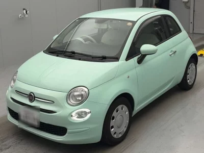 Fiat 500  с аукциона в Японии