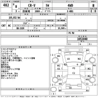 Honda CR-V лот № 482 оценка R  с аукциона в Японии 2