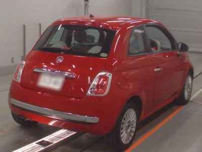 Fiat 500  с аукциона в Японии