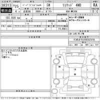 Chrysler JEEP GRAND CHEROKEE лот № 38313 оценка RA  с аукциона в Японии 10