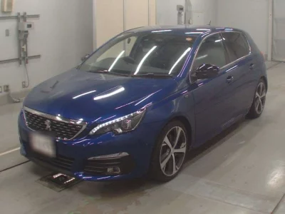 Peugeot 308  с аукциона в Японии