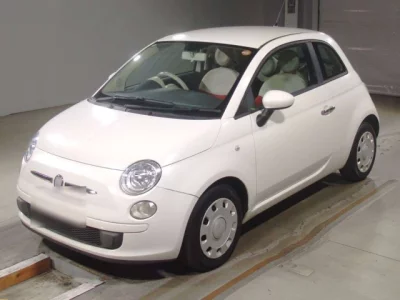 Fiat 500  с аукциона в Японии