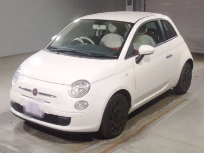 Fiat 500  с аукциона в Японии