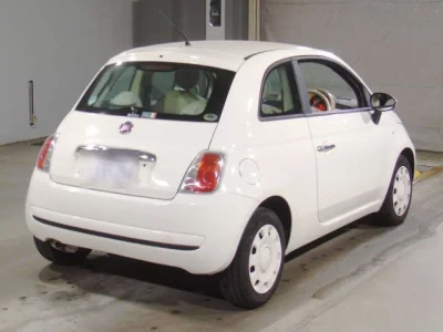 Fiat 500  с аукциона в Японии
