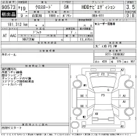 Honda CROSSROAD лот № 90573 оценка 3.5  с аукциона в Японии 10