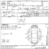 Nissan BLUEBIRD лот № 90002 оценка 3.5  с аукциона в Японии 9