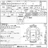 Nissan CLIPPER RIO лот № 60004 оценка 3  с аукциона в Японии 10