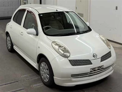 Nissan MARCH  с аукциона в Японии