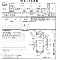 Nissan OTTI лот № 90040 оценка 3  с аукциона в Японии 10