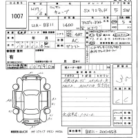 Nissan CUBE лот № 1007 оценка 3.5  с аукциона в Японии 5